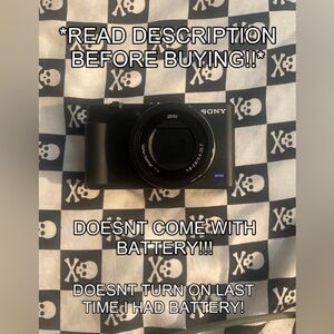 Sony - ZV-1 20.1-Megapixel Digital Camera(read desc.) (battery not included)
